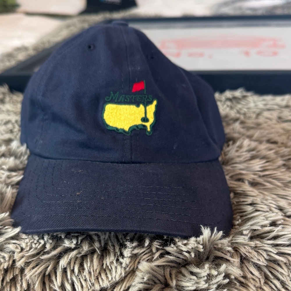 Navy Masters Golf Hat
